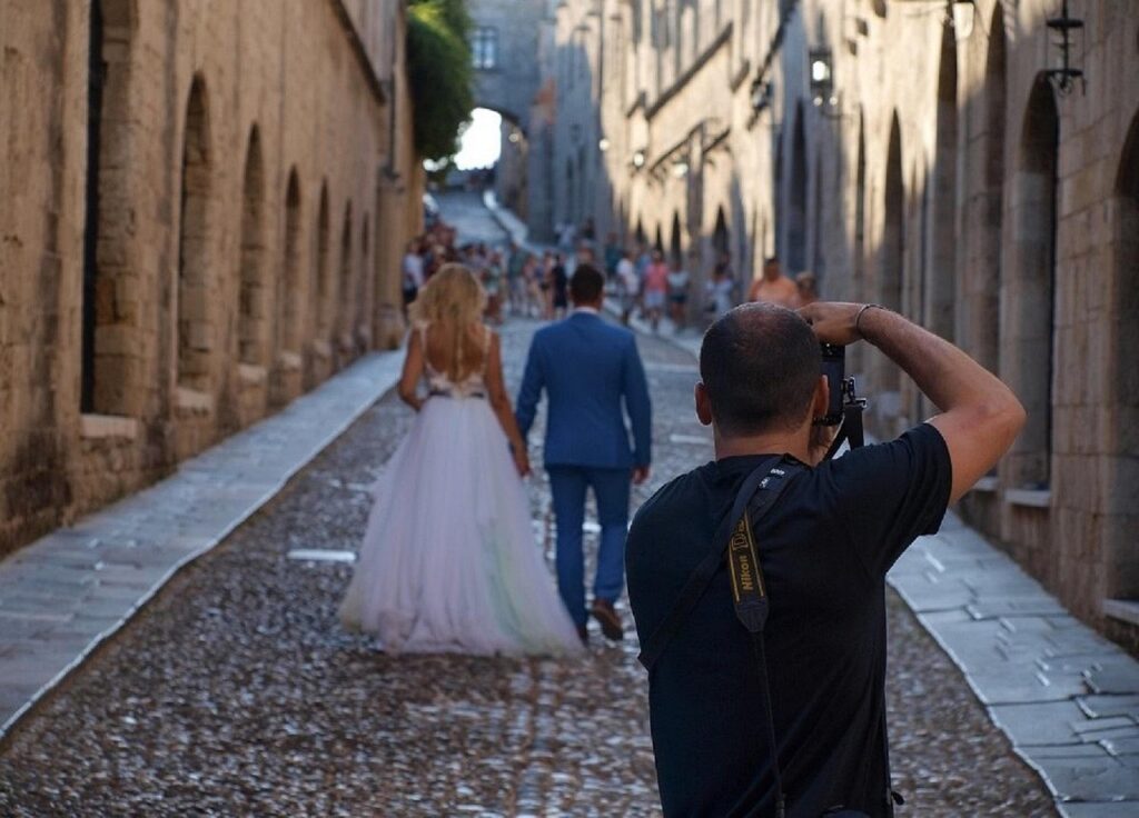 wedding photography, rhodes, groom, bride, few, newlyweds, photographer, in love
